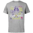 thumbnail image 1 of Star Wars Darth Vader Quotes and Doodles - Short Sleeve Cotton T-Shirt for Adults - Customized-Athletic Heather, 1 of 5