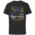 thumbnail image 1 of Star Wars Darth Vader Quotes and Doodles - Short Sleeve Cotton T-Shirt for Adults - Customized-Black, 1 of 5