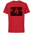 thumbnail image 1 of Star Wars Darth Vader Red Lightsaber Shadow - Short Sleeve Cotton T-Shirt for Adults - Customized-Red, 1 of 5