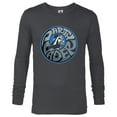 thumbnail image 1 of Star Wars Darth Vader Retro Helmet and Name - Long Sleeve T-Shirt for Men - Customized-Charcoal Heather, 1 of 5