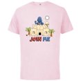 thumbnail image 1 of Star Wars Darth Vader Sand Castle Summer Beach Join Me Funny - Short Sleeve Cotton T-Shirt for Adults - Customized-Soft Pink, 1 of 5