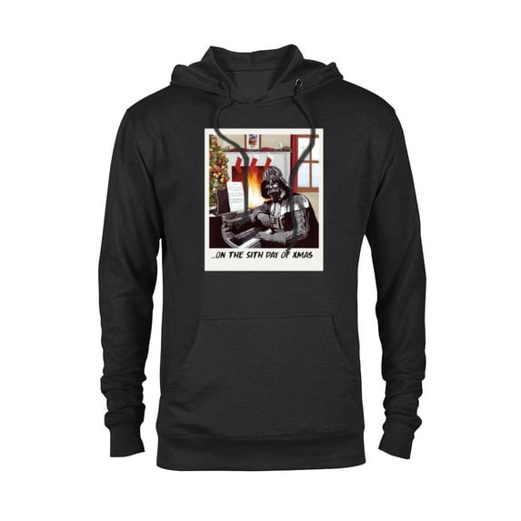 Star Wars Darth Vader Sith Day of Xmas Holiday - Pullover Hoodie for Adults -Customized-Black