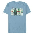 thumbnail image 1 of Star Wars Darth Vader Sithmas Choir Holiday - Short Sleeve Blended T-Shirt for Adults -Customized-Ocean Blue, 1 of 5