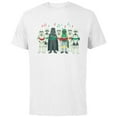 thumbnail image 1 of Star Wars Darth Vader Sithmas Choir Holiday - Short Sleeve Cotton T-Shirt for Adults -Customized-White, 1 of 5