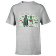 thumbnail image 1 of Star Wars Darth Vader Sithmas Choir Holiday - Short Sleeve T-Shirt for Kids -Customized-Athletic Heather, 1 of 5