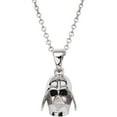 thumbnail image 1 of Star Wars Darth Vader Small Pendant Stainless Steel Necklace, 1 of 1