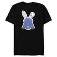 thumbnail image 1 of Star Wars Darth Vader Sticker Style Rabbit Ears Easter Bunny - Short Sleeve Blended T-Shirt for Adults - Customized-Black, 1 of 5