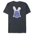 thumbnail image 1 of Star Wars Darth Vader Sticker Style Rabbit Ears Easter Bunny - Short Sleeve Blended T-Shirt for Adults - Customized-Navy Heather, 1 of 5