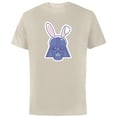 thumbnail image 1 of Star Wars Darth Vader Sticker Style Rabbit Ears Easter Bunny - Short Sleeve Cotton T-Shirt for Adults - Customized-Natural, 1 of 5