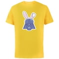 thumbnail image 1 of Star Wars Darth Vader Sticker Style Rabbit Ears Easter Bunny - Short Sleeve Cotton T-Shirt for Adults - Customized-Yellow, 1 of 5
