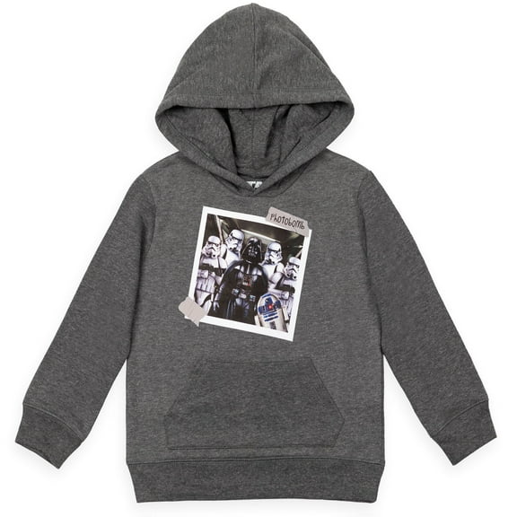 Star Wars Darth Vader Stormtrooper R2-D2 Little Boys Fleece Pullover Hoodie Little Kid to Big