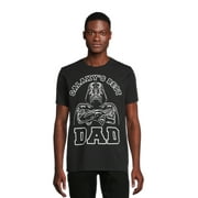 Star Wars Darth Vader The Best Dad Apparel, Men's Graphic Crew Neck T-Shirt, Sizes S-3XL (Men's Big & Tall)