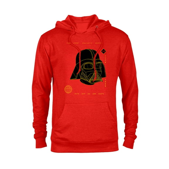 Star Wars Darth Vader The First Galactic Empire Dark Side - Pullover Hoodie for Adults - Customized-Red