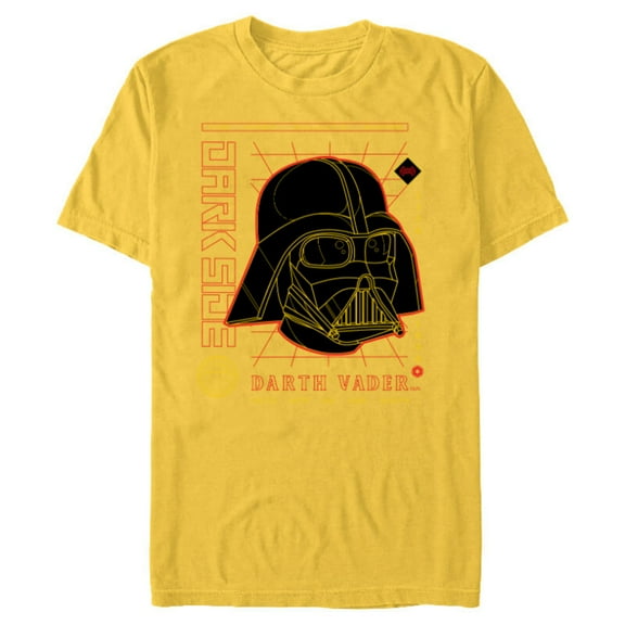 Star Wars Darth Vader The First Galactic Empire Dark Side - Short Sleeve Blended T-Shirt for Adults - Customized-Yellow