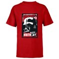 thumbnail image 1 of Star Wars Darth Vader There is No Escape It’s My Birthday - Short Sleeve T-Shirt for Kids - Customized-Red, 1 of 5