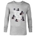 thumbnail image 1 of Star Wars Darth Vader Together We Can Rule The Galaxy Multi - Long Sleeve T-Shirt for Men - Customized-Athletic Heather, 1 of 5