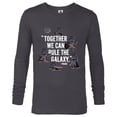 thumbnail image 1 of Star Wars Darth Vader Together We Can Rule The Galaxy Multi - Long Sleeve T-Shirt for Men - Customized-Charcoal Heather, 1 of 5