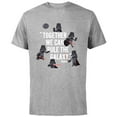 thumbnail image 1 of Star Wars Darth Vader Together We Can Rule The Galaxy Multi - Short Sleeve Cotton T-Shirt for Adults - Customized-Athletic Heather, 1 of 5