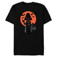 thumbnail image 1 of Star Wars Darth Vader Trick or Treat Halloween - Short Sleeve Blended T-Shirt for Adults - Customized-Black Snow Heather, 1 of 5