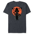 thumbnail image 1 of Star Wars Darth Vader Trick or Treat Halloween - Short Sleeve Blended T-Shirt for Adults - Customized-Denim Snow Heather, 1 of 5