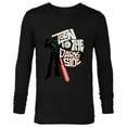 thumbnail image 1 of Star Wars Darth Vader Turn to the Dark Side Bold - Long Sleeve T-Shirt for Men - Customized-Black, 1 of 5