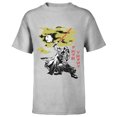 thumbnail image 1 of Star Wars Darth Vader Vintage Japanese Block Print Style - Short Sleeve T-Shirt for Kids - Customized-Athletic Heather, 1 of 5