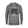 thumbnail image 1 of Star Wars Darth Vader Warning Choking Hazard - Pullover Hoodie for Adults -Customized-Graphite Heather, 1 of 5