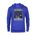 thumbnail image 1 of Star Wars Darth Vader Warning Choking Hazard - Pullover Hoodie for Adults -Customized-Royal Heather, 1 of 5