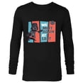 thumbnail image 1 of Star Wars Darth Vader We Meet Again at Last Toon Style - Long Sleeve T-Shirt for Men - Customized-Black, 1 of 5