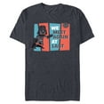thumbnail image 1 of Star Wars Darth Vader We Meet Again at Last Toon Style - Short Sleeve Blended T-Shirt for Adults - Customized-Navy Heather, 1 of 5
