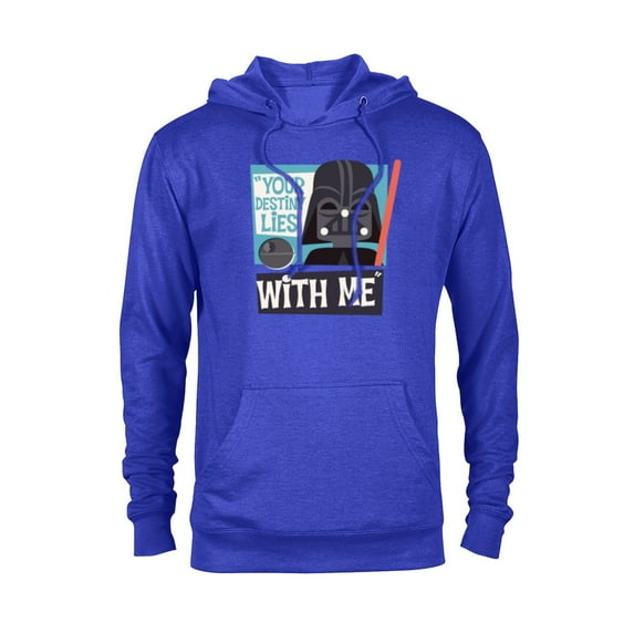 Star Wars Darth Vader Your Destiny Lies With Me Stylized - Pullover Hoodie for Adults - Customized-Royal