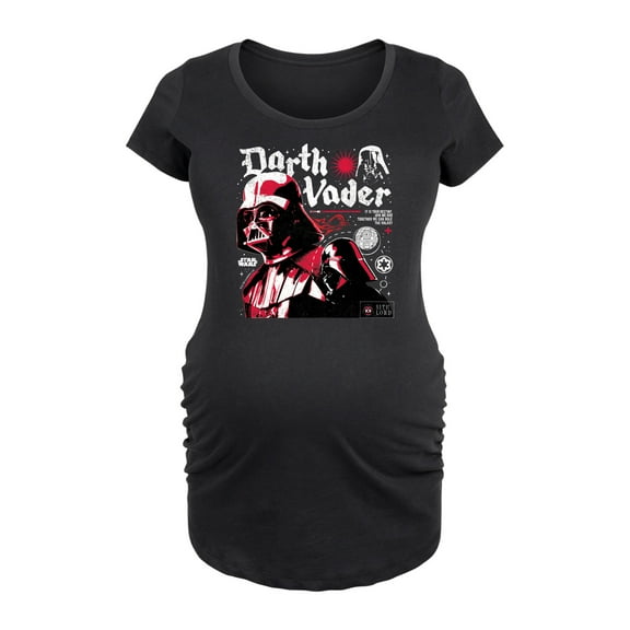 Star Wars - Darth Vader Zine - Maternity Scoop Neck Tee