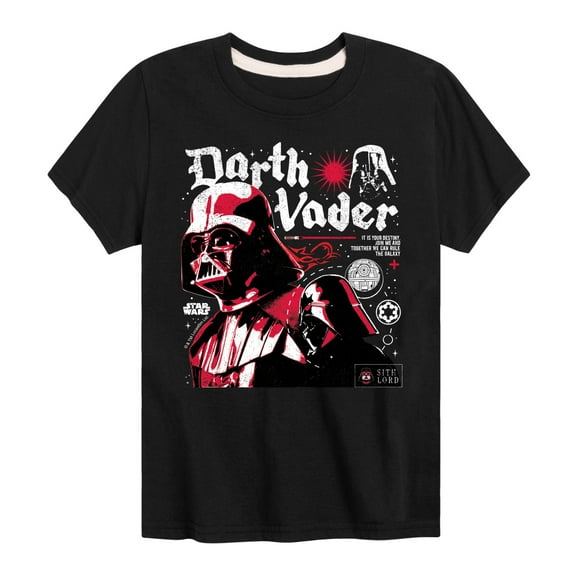 Star Wars - Darth Vader Zine - Toddler And Youth Short Sleeve Tee