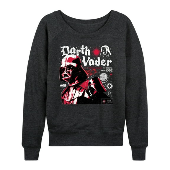 Star Wars - Darth Vader Zine - Women's French Terry Pullover Sweatshirt