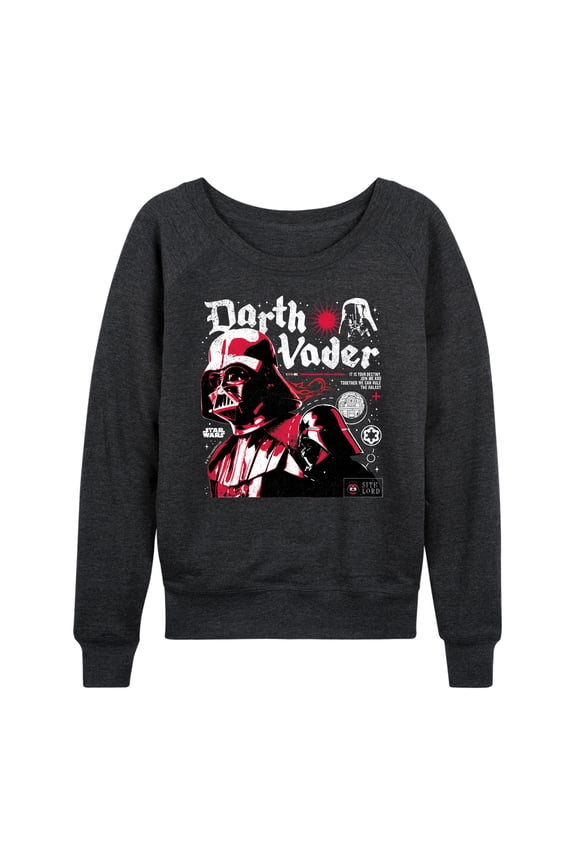 - Darth Vader Zine - Women's French Terry Pullover Sweatshirt