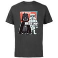 thumbnail image 1 of Star Wars Darth Vader and Stormtrooper It is Your Destiny - Short Sleeve Cotton T-Shirt for Adults - Customized-Charcoal, 1 of 5