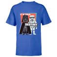 thumbnail image 1 of Star Wars Darth Vader and Stormtrooper It is Your Destiny - Short Sleeve T-Shirt for Kids - Customized-Royal, 1 of 5