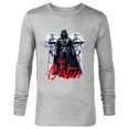 thumbnail image 1 of Star Wars Darth Vader and Stormtroopers Dark Side Besties - Long Sleeve T-Shirt for Men - Customized-Athletic Heather, 1 of 5