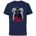 thumbnail image 1 of Star Wars Darth Vader and Stormtroopers Dark Side Besties - Short Sleeve Cotton T-Shirt for Adults - Customized-Navy, 1 of 5
