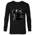 thumbnail image 1 of Star Wars Darth Vader and TIE Advanced Starfighter - Long Sleeve T-Shirt for Men - Customized-Black, 1 of 5