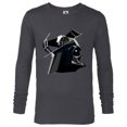 thumbnail image 1 of Star Wars Darth Vader and TIE Advanced Starfighter - Long Sleeve T-Shirt for Men - Customized-Charcoal Heather, 1 of 5