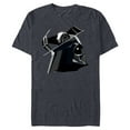 thumbnail image 1 of Star Wars Darth Vader and TIE Advanced Starfighter - Short Sleeve Blended T-Shirt for Adults - Customized-Navy Heather, 1 of 5