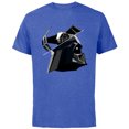 thumbnail image 1 of Star Wars Darth Vader and TIE Advanced Starfighter - Short Sleeve Cotton T-Shirt for Adults - Customized-Royal Heather, 1 of 5