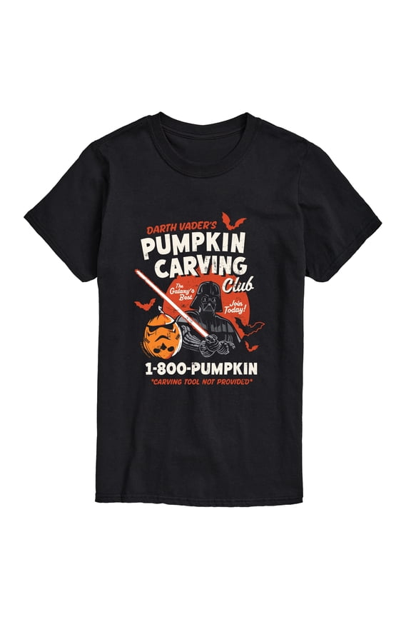 - Darth Vader's Pumpkin Carving Club - Men's Short Sleeve Graphic T-Shirt