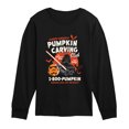 thumbnail image 1 of Star Wars - Darth Vader's Pumpkin Carving Club Long Sleeve Graphic T-Shirt, 1 of 4