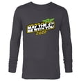 thumbnail image 1 of Star Wars Day Grogu May The 4th Be With You 2022 - Long Sleeve T-Shirt for Men - Customized-Charcoal Heather, 1 of 5