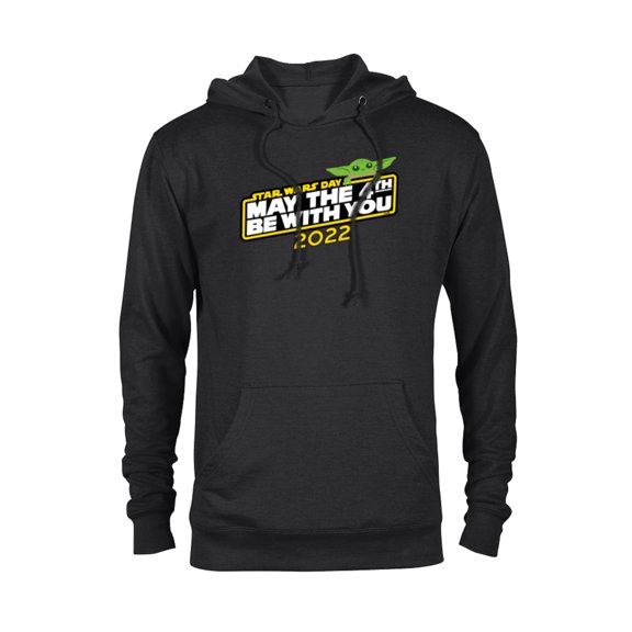 Star Wars Day Grogu May The 4th Be With You 2022 - Pullover Hoodie for Adults - Customized-Black