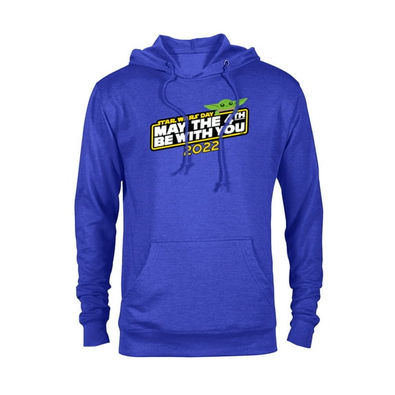 Star Wars Day Grogu May The 4th Be With You 2022 - Pullover Hoodie for Adults - Customized-Royal Heather
