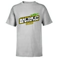 thumbnail image 1 of Star Wars Day Grogu May The 4th Be With You 2022 - Short Sleeve T-Shirt for Kids - Customized-Athletic Heather, 1 of 5