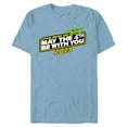 thumbnail image 1 of Star Wars Day May the 4th Be With You 2023 Logo Grogu - Short Sleeve Blended T-Shirt for Adults - Customized-Ocean Blue, 1 of 5